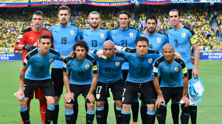 Los futbolistas de la Selección de Uruguay expresaron su total