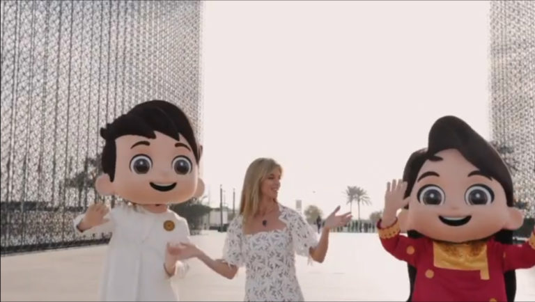 Sembrando Inauguró Su Stand En La Expo Dubai Y Lorena Ponce De León Bailó En El Video 7026