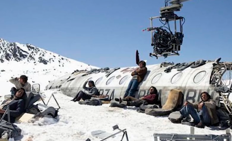 Terminó En Montevideo El Rodaje De La Película “la Sociedad De La Nieve